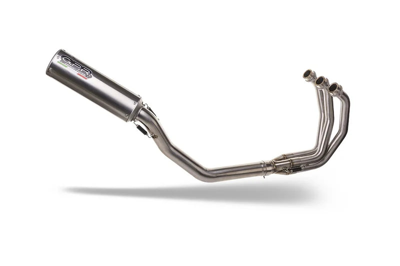 E5.T.100.RACEDB.M3.INOX | G.P.R EXHAUST | GPR exhaust compatible with Triumph Daytona 660 2023-2025, M3 Inox , Full system exhaust, including removable db killer