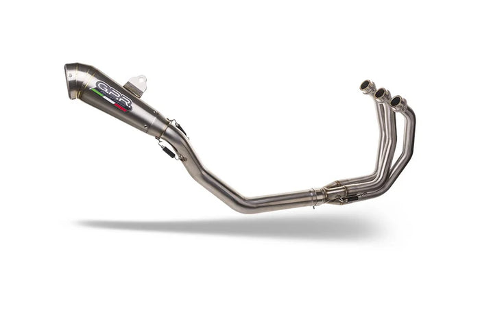 E5.T.100.RACEDB.PCEV | G.P.R EXHAUST | GPR exhaust compatible with Triumph Daytona 660 2023-2025, Powercone Evo, Full system exhaust, including removable db killer