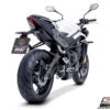 SC Project CR-T Titanium 3-1 Stainless Steel full exhaust system with stoneguard grid for Street Triple 765 R-RS-R A2 (2024-2025)