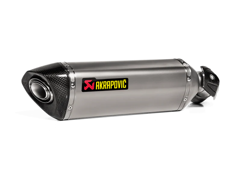 S-K10SO32-HRT | AKRAPOVIC | Kawasaki Ninja 1100SX 2025-26 Slip-On Line (Titanium)
