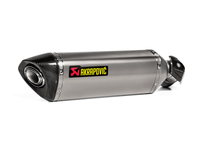 S-K10SO32-HRT | AKRAPOVIC | Kawasaki Ninja 1100SX 2025-26 Slip-On Line (Titanium)