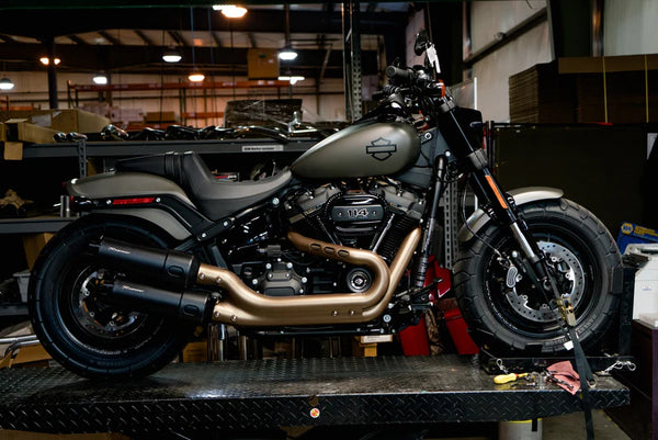 Rinehart Racing | 2018-24- Milwaukee Eight (M8) Fat Bob - 4.5 Slip-ons