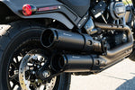 500-1220 | Rinehart Racing| 2018-24- Milwaukee Eight (M8) Fat Bob - 4.5 Slip-ons