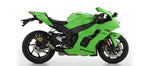 ARROW EXHAUST | Kawasaki ZX-10R / ZX-10RR 2021/2025 | Indy Race aluminium "Dark" silencer with carby end cap with titanium link pipe | 71928AKN