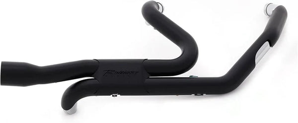 Rinehart Racing | Harley-Davidson touring models 2017-Up Slimline Dual Header Kit - Black