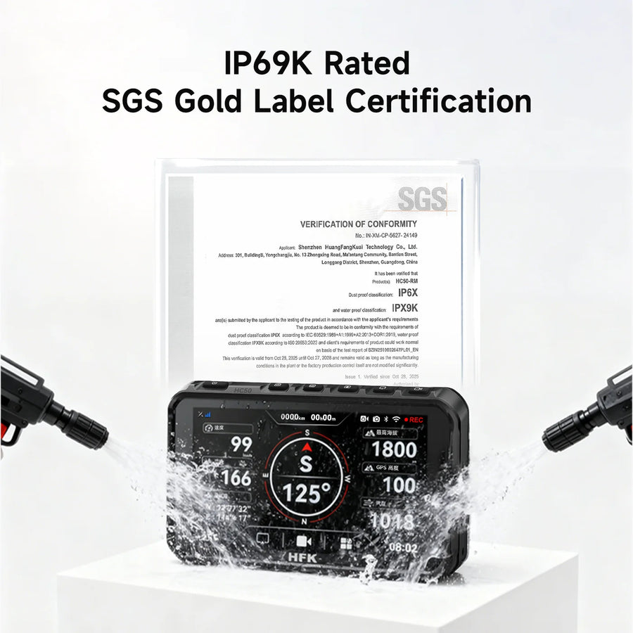 HFK | HC50-RM   Smart   Motorcycle   CarPlay   (Basic Kit)