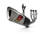 S-T7E1-APLT | AKRAPOVIC | Triumph Street Triple / Daytona 765 S / R / RS 2025 - up| Evolution Line (Titanium)