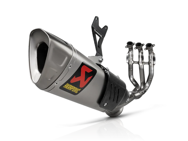 S-T7E1-APLT | AKRAPOVIC | Triumph Street Triple / Daytona 765 S / R / RS 2025 - up| Evolution Line (Titanium)
