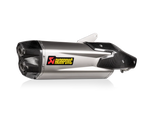 S-K10SO30-HGIT | AKRAPOVIC | Kawasaki Ninja H2 SX 2023-25 | Slip-On Line (Titanium)