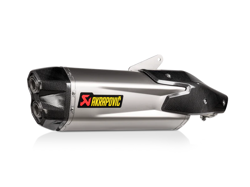 S-K10SO30-HGIT | AKRAPOVIC | Kawasaki Ninja H2 SX 2023-25 | Slip-On Line (Titanium)