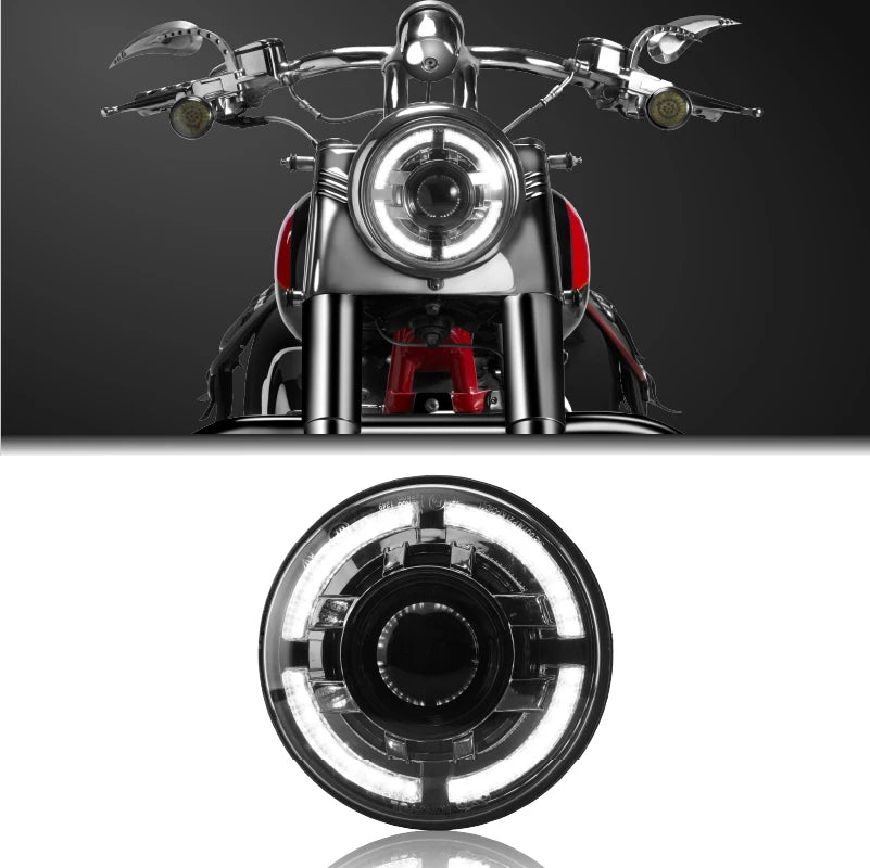 KTOVOL | KTOVOL Custom LED Headlight Assembly for Royal Enfield Continental GT 650 & Interceptor 650