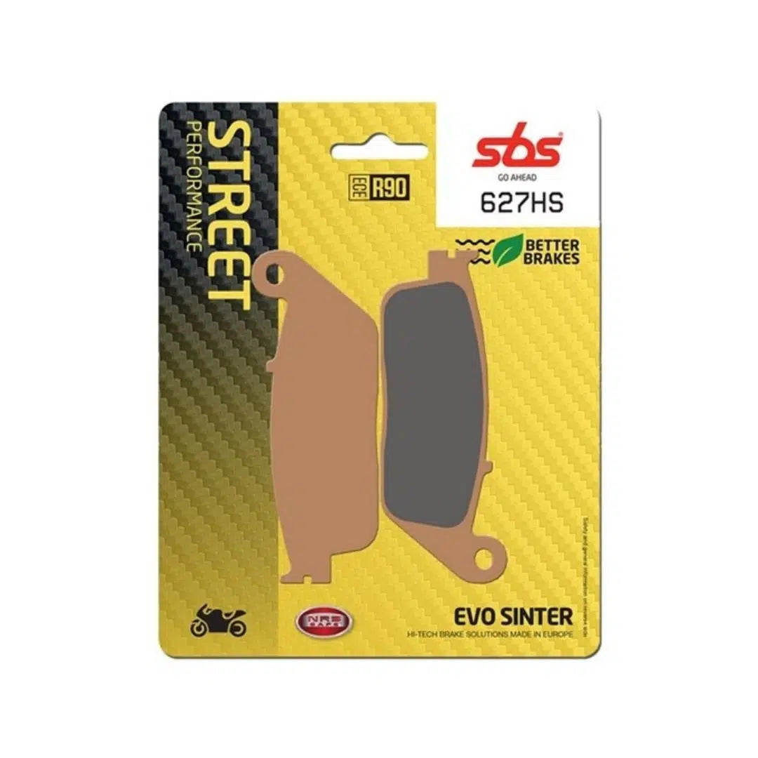 SBS Brake Pad | SBS 627HS – SINTERED FRONT BRAKE PADS