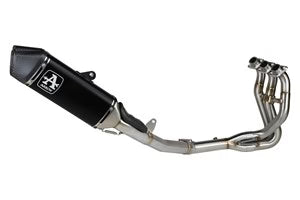 71505VAN | ARROW | Triumph STREET TRIPLE 765 RS 2023-24 | Homologated full system with Veloce aluminium "Dark" silencer