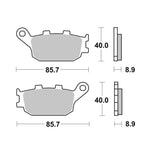SBS Brake Pad | SBS  BRAKE PADS REAR 657LS Sintered