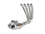 S-H6R11-AFT | AKRPOVIC | Honda CBR 650 F 2014-2018 Racing Line (Titanium)