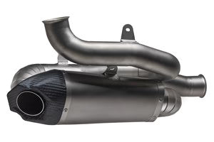 ARROW EXHAUST | Ducati Panigale V4 2025 | Titanium Works silencer with titanium link pipes | 71163PK