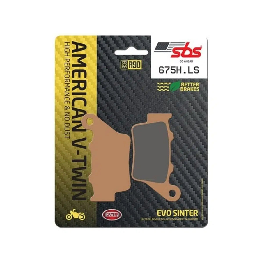 SBS Brake Pad | SBS  675H.LS – SINTER REAR BRAKE PADS