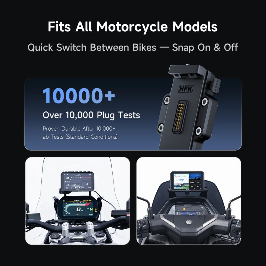 HFK | HC50-RM   Smart   Motorcycle   CarPlay (Quick-Release)