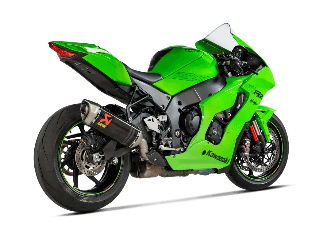 AKRAPOVIC | AKRAPOVIC Kawasaki ZX-10R 2021-2025 Carbon Slip-On Line Exhaust System-S-K10SO27-HRC