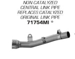 ARROW EXHAUST | Kawasaki ZX-10R / ZX-10RR 2021/2025 | Non catalized mid-pipe | 71754MI