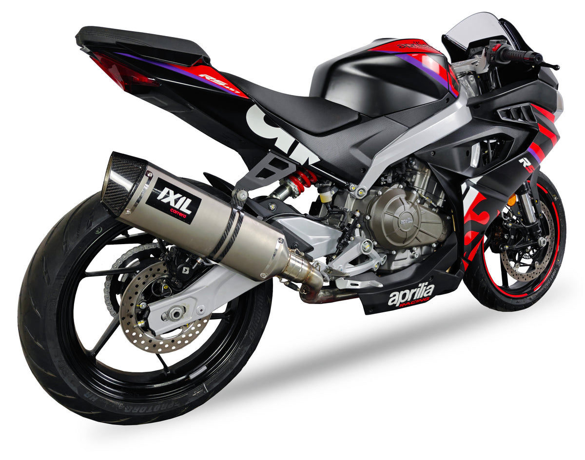 Ixil Exhaust | Aprilia RS 457 2024+ Full sytem Exhaust  Titanium VTR