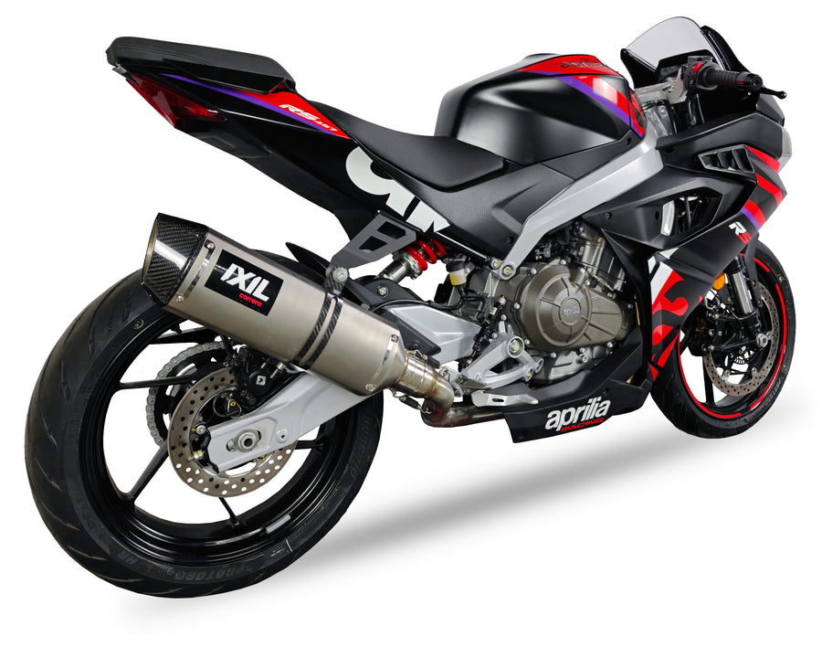 Ixil Exhaust | Aprilia RS 457 2024+ Full sytem Exhaust  Titanium VTR