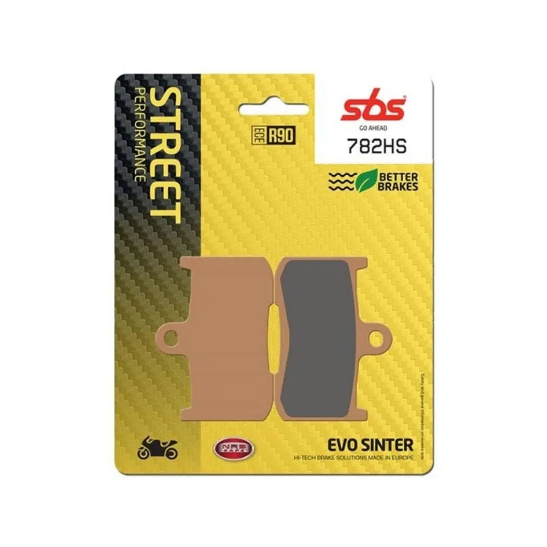 SBS Brake Pad | SBS 782HS- SINTER FRONT BRAKE PADS