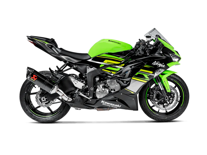 AKRAPOVIC | Kawasaki Ninja ZX-6R 636 2013 -2026 Slip-On Line (Carbon) | S-K6SO7-ZC