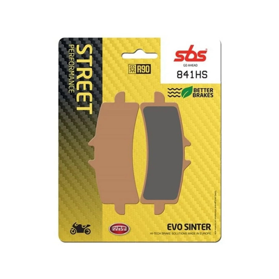 SBS Brake Pad | SBS 841HS- SINTER FRONT BRAKE PADS