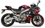 Ixil Exhaust | Aprilia RS 457 2024+ Full sytem Exhaust  Underbelly SX1