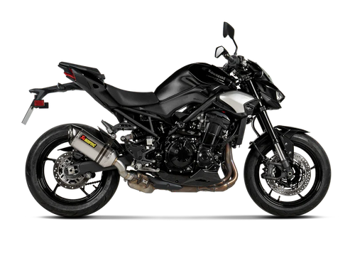 AKRAPOVIC | Kawasaki Z900 2025-26 Slip-On Line (Titanium) | S-K9SO11-HZT
