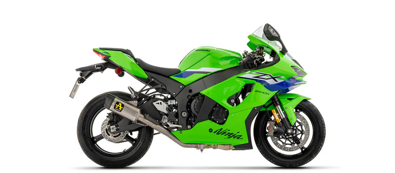 ARROW EXHAUST | Kawasaki ZX-10R / ZX-10RR 2026 | Half system racing - Indy Race titanium silencer + titanium link pipe | 71269HK