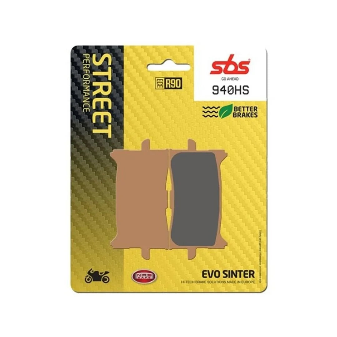 SBS Brake Pad | SBS 940HS – SINTER FRONT BRAKE PADS