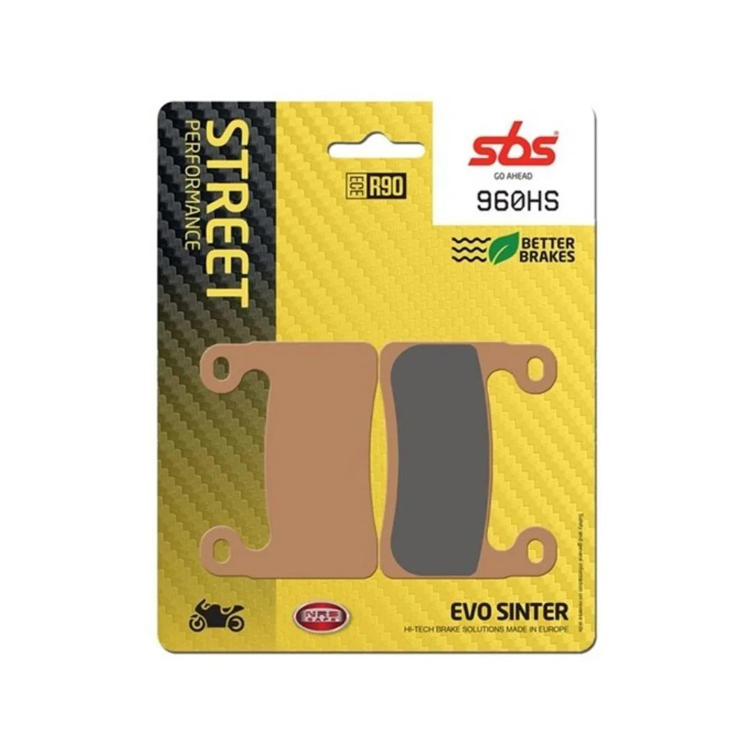 SBS Brake Pad | SBS  960HS- SINTER FRONT BRAKE PADS