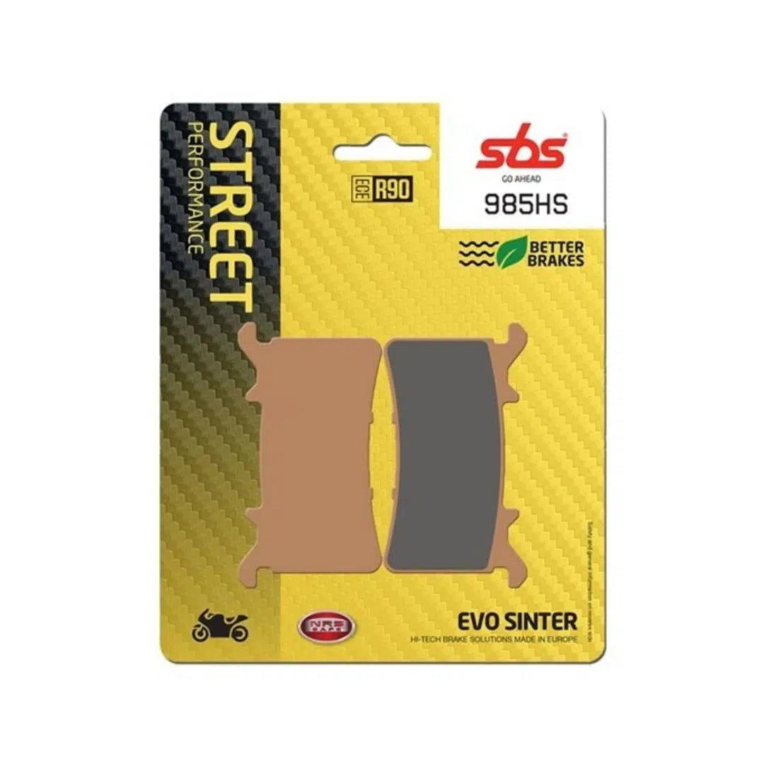 SBS Brake Pad | SBS  985HS – SINTER FRONT BRAKE PADS