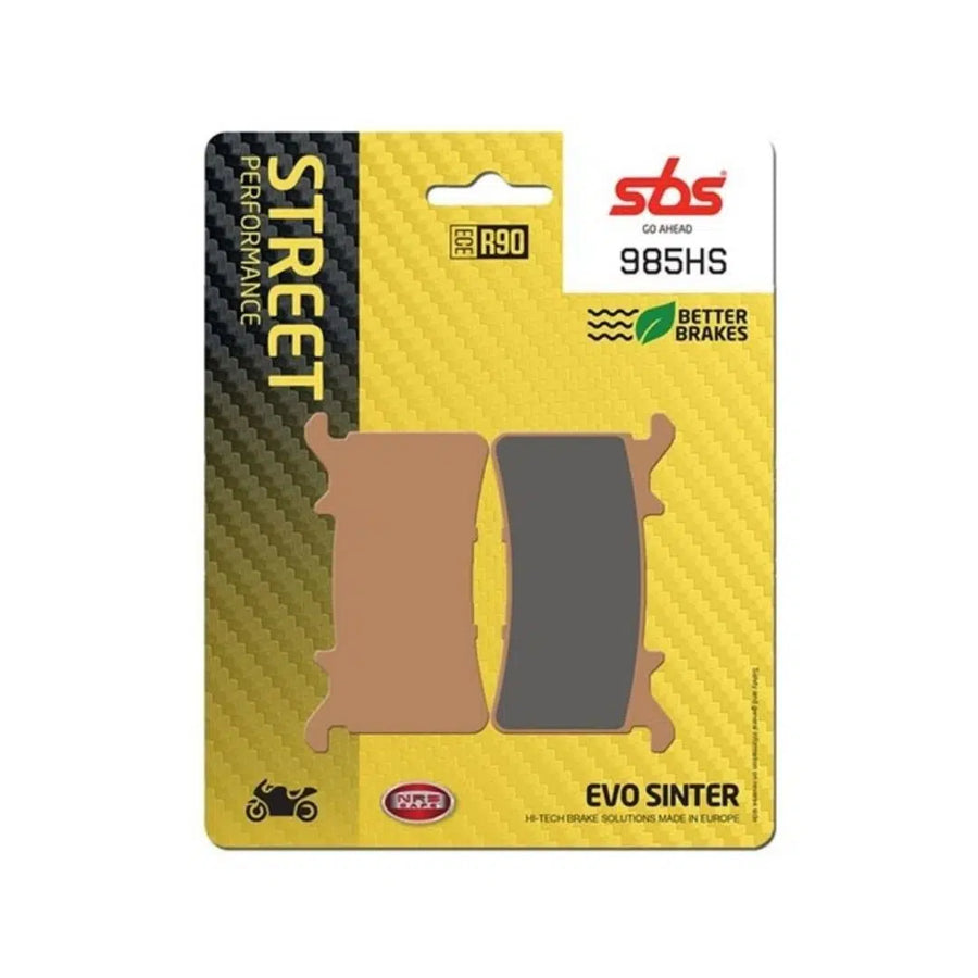 SBS Brake Pad | SBS  985HS – SINTER FRONT BRAKE PADS