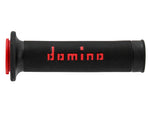 DOMINO | DOMINO A010 BLACK/RED ROAD-RACING GRIPS