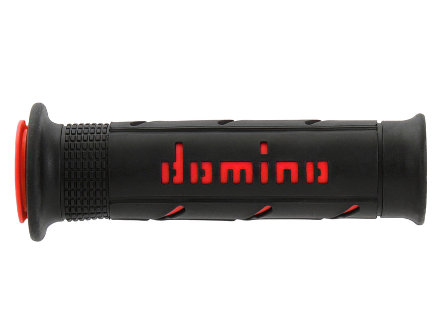 DOMINO | DOMINO A250 BLACK/RED ROAD-RACING GRIPS