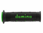 DOMINO | DOMINO A250 BLACK/GREEN ROAD-RACING GRIPS