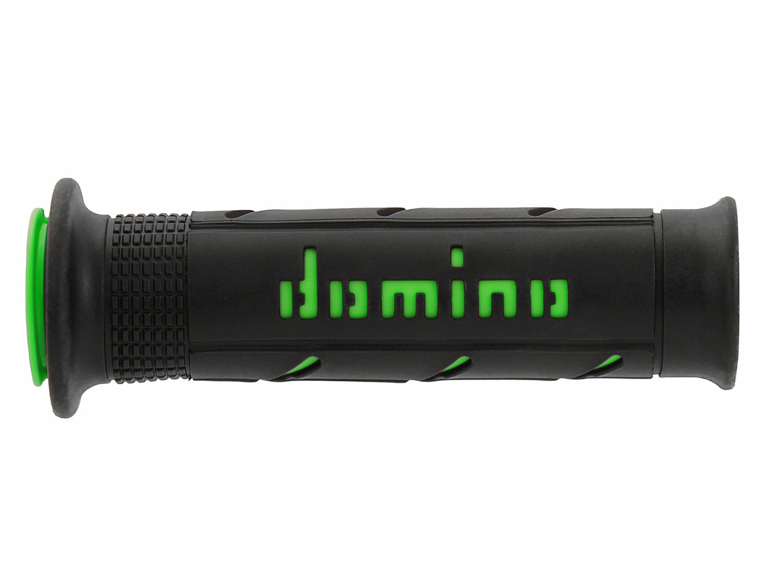 DOMINO | DOMINO A250 BLACK/GREEN ROAD-RACING GRIPS