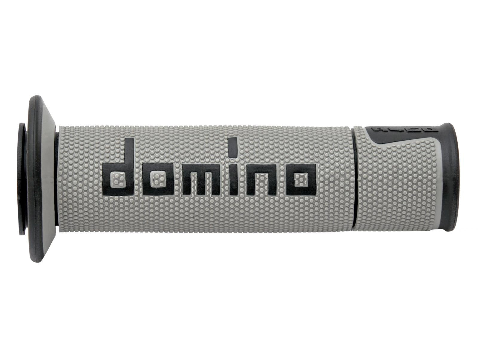 DOMINO | DOMINO A450 GREY/BLACK RACING GRIPS
