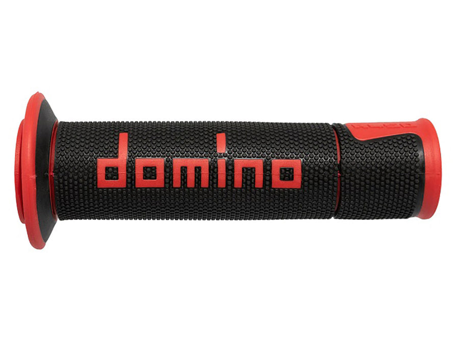 DOMINO | DOMINO A450 BLACK/RED RACING GRIPS