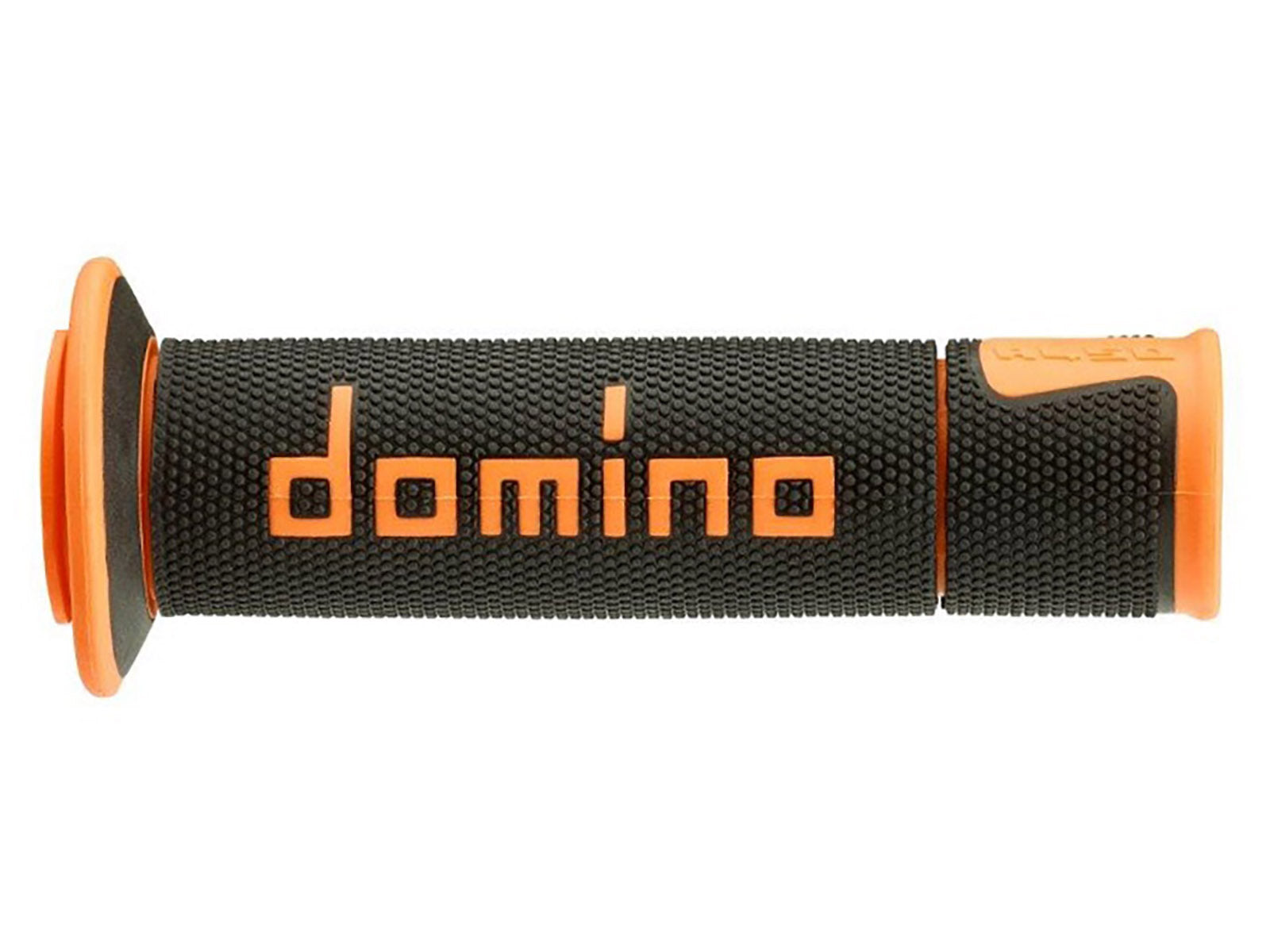 DOMINO | DOMINO A450 ORANGE/BLACK RACING GRIPS