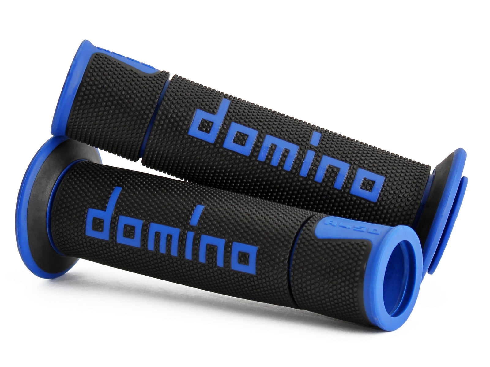 DOMINO | DOMINO A450 BLACK/BLUE RACING GRIPS