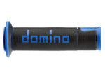 DOMINO | DOMINO A450 BLACK/BLUE RACING GRIPS
