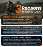 LOBOO | LOBOO PH06  Phone Holder Sport Bike Model With Wireless Charging Anti-Vibration Phone Mount - Magnetic Damping