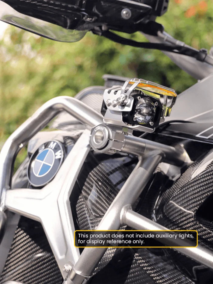 Loboo Auxiliary Lamp Mount - BMW 1250GSA - Tank Crash Bars (CWJ082A)