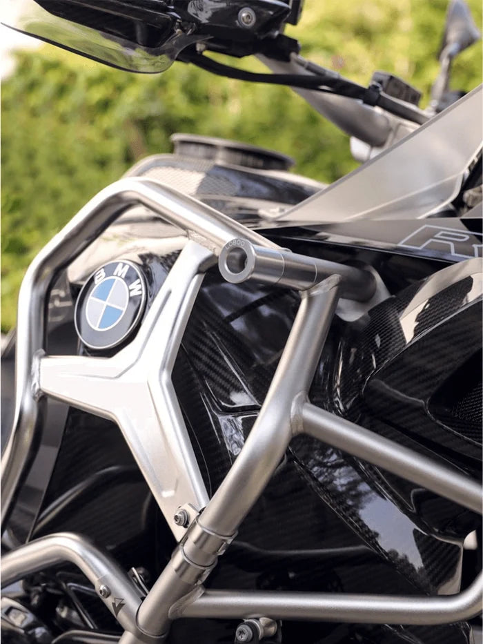 Loboo Auxiliary Lamp Mount - BMW 1250GSA - Tank Crash Bars (CWJ082A)