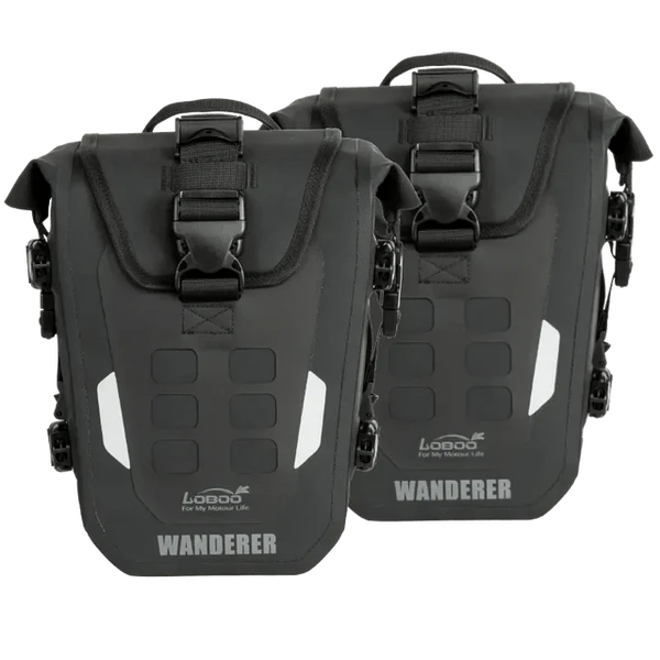 Loboo Wanderer Crash Bar Bags - 6L (BHGB11TBK)
