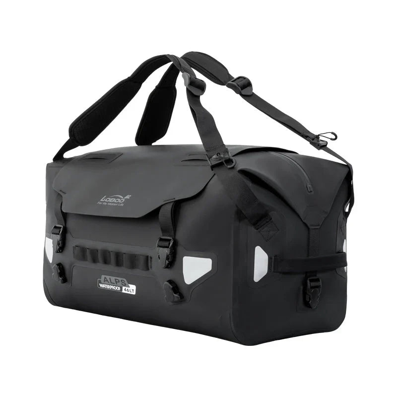 Loboo Alps Series 46L TPU Waterproof Tail Bag - Black (BWB46TBK)